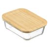 Контейнер для запекания и хранения с крышкой из бамбука, 1050 мл, Smart Solutions, фото 