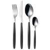 Набор из 24 столовых приборов Cutlery My Fusion, черные, Guzzini, фото 