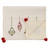 Дорожка с вышивкой Christmas decorations из коллекции New Year Essential, 45х150 см, Tkano, фото 