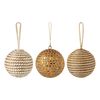 Набор ёлочных украшений Disco balls из коллекции New Year Essential, 3 шт., Tkano, фото 