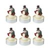 Набор декоративных свечей Festive snowman из коллекции New Year Essential, 6 шт., Tkano, фото 