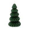Свеча декоративная Origami зеленого цвета из коллекции New Year Essential, 19 см, Tkano, фото 