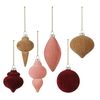Набор ёлочных украшений Velvet mood из коллекции New Year Essential, 6 шт., Tkano, фото 