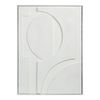Панно декоративное с эффектом 3D Minimalism Flower, 50х70 см, Bergenson Bjorn, фото 