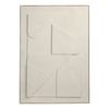Панно декоративное с эффектом 3D Minimalism Triangle, 70х100 см, Bergenson Bjorn, фото 