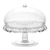 Блюдо для торта с крышкой Vanity, 30 см, прозрачное, Guzzini, фото 