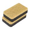Набор губок для посуды из целлюлозы и кокосового волокна Eco Sponge, черные, 6 шт., Smart Solutions, фото 