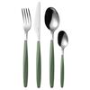 Набор из 24 столовых приборов Cutlery My Fusion, оливковый, Guzzini, фото 