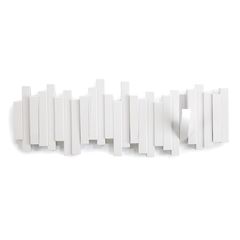 Вешалка настенная Sticks белая, Umbra, фото 