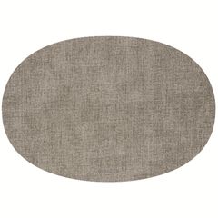 Салфетка подстановочная овальная двухсторонняя Fabric, серая, Guzzini, фото 