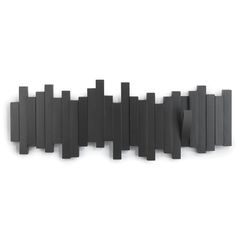 Вешалка настенная Sticks черная, Umbra, фото 