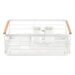 Сушилка для посуды Granli, 43x30,5x14 см, белая, Smart Solutions, фото 