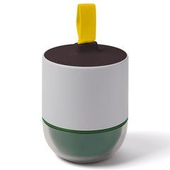 Ланч-бокс Meals, 800 мл, светло-серый/зеленый, Smart Solutions, фото 