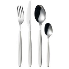 Набор из 24 столовых приборов Cutlery My Fusion, белые, Guzzini, фото 