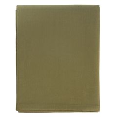 Скатерть из хлопка оливкового цвета из коллекции Essential, 170х170 см, Tkano, фото 