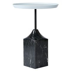 Столик кофейный Sustainable collection, 37,7 см, серый/черно-белый, Bergenson Bjorn, фото 