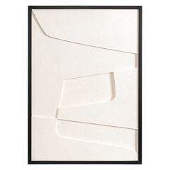 Панно декоративное с эффектом 3D Minimalism, с черной рамой, 50х70 см, Bergenson Bjorn, фото 