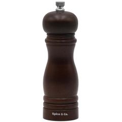 Мельница для соли и перца h 17 см, бук, цвет "грецкий орех", серия SPICE & CO, Bisetti, фото 