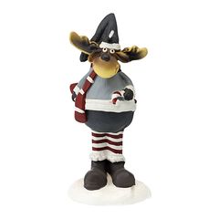 Свеча декоративная Festive Moose из коллекции New Year Essential, 12 см, Tkano, фото 