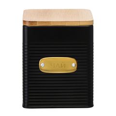 Банка для хранения чая Irmel, 1,7 л, графит, Smart Solutions, фото 