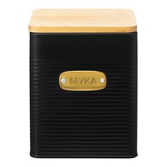 Банка для хранения муки Irmel, 3,2 л, графит, Smart Solutions, фото 
