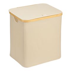 Корзина для белья Neat Mid, 40x33x43 см, молочная, Smart Solutions, фото 