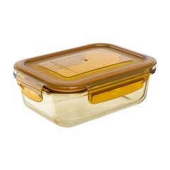 Контейнер для хранения и переноски продуктов 630 мл янтарного цвета, Smart Solutions, фото 