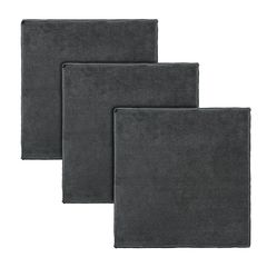 Набор салфеток из микрофибры Cozy Clean, 30х30 см, темно-серые, 3 шт., Smart Solutions, фото 