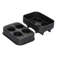 Форма для льда Ice skull, графит, Smart Solutions, фото 