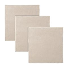 Набор салфеток из микрофибры Cozy Clean, 30х30 см, бежевые, 3 шт., Smart Solutions, фото 