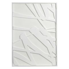 Панно декоративное с эффектом 3D Minimalism, с белой рамой, 70х100 см, Bergenson Bjorn, фото 