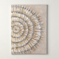 Панно декоративное Tessera beige №2, 50х70 см, Bergenson Bjorn, фото 