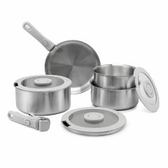 Набор посуды для приготовления со съемными ручками 3Ply Balance, 9 предметов, Smart Solutions, фото 