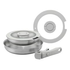 Набор посуды для приготовления со съемной ручкой 3Ply Balance, 5 предметов, Smart Solutions, фото 