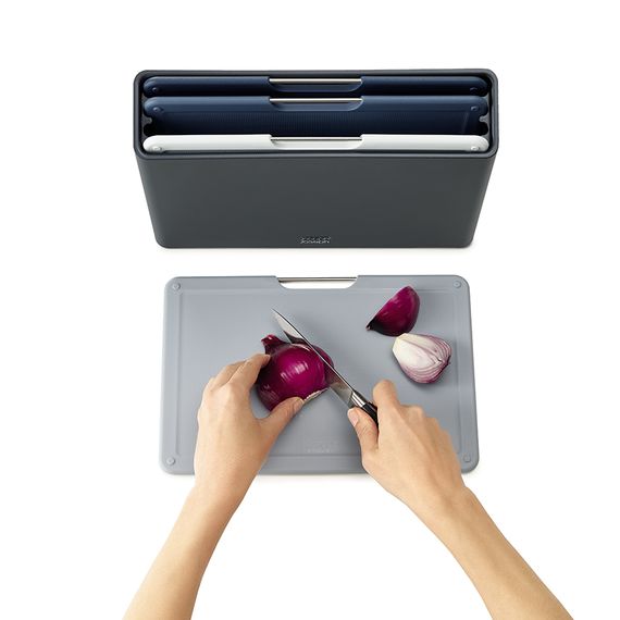 Набор разделочных досок Folio Regular графит, Joseph Joseph, фото , изображение 5