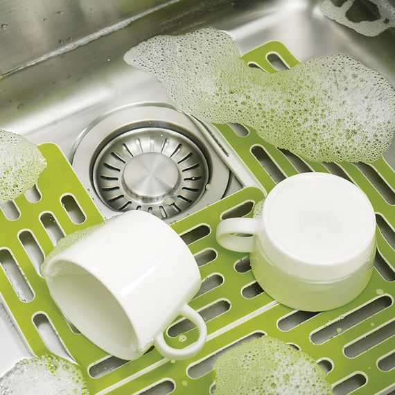 Подложка для раковины универсальная SinkSaver™ серая-белая, Joseph Joseph, фото , изображение 2