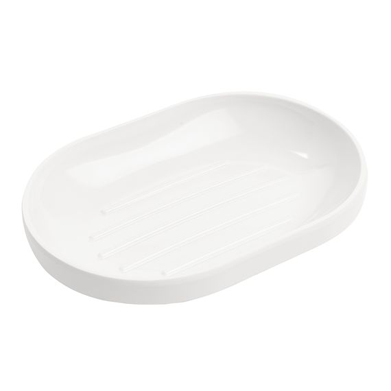 Мыльница Step белая, Umbra, фото 