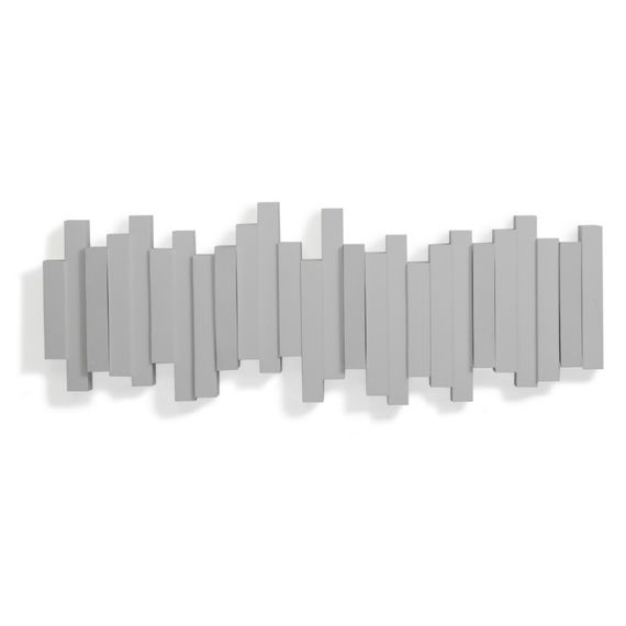 Вешалка настенная Sticks серая, Umbra, фото , изображение 4