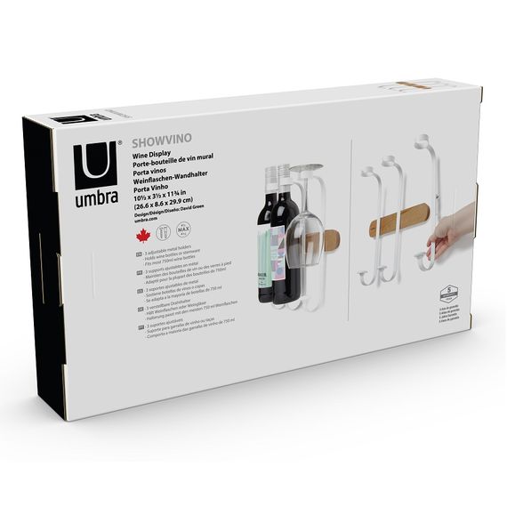 Держатель для винных бутылок Showvino, Umbra, фото , изображение 15