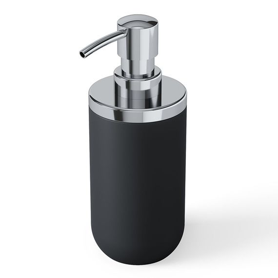 Диспенсер для мыла Junip черный-хром, Umbra, фото 
