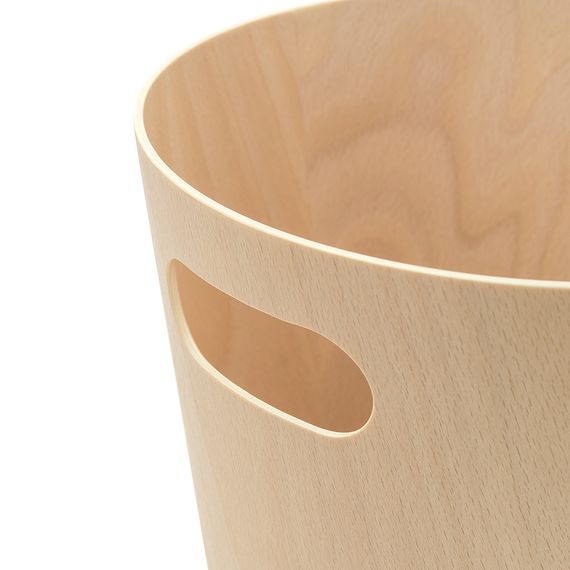 Корзина для мусора Woodrow натуральное дерево, Umbra, фото , изображение 4