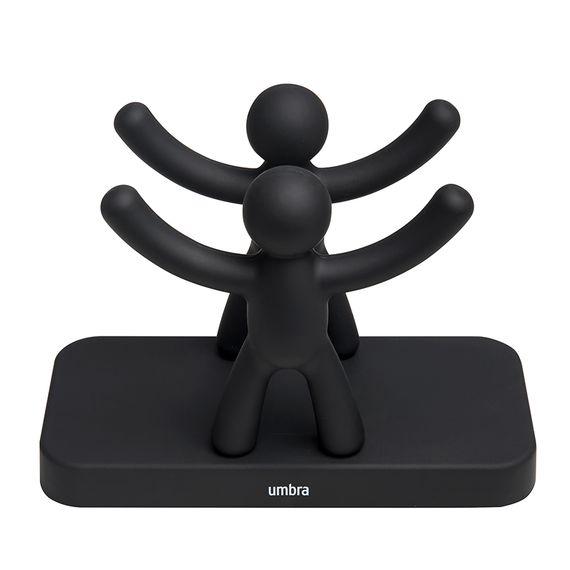 Салфетница Buddy черная, Umbra, фото , изображение 7