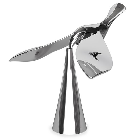 Открыватель для бутылок на подставке Tipsy хром, Umbra, фото 