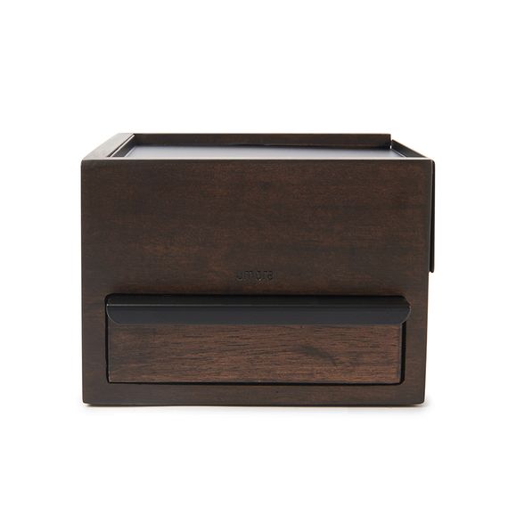 Шкатулка для украшений Stowit Mini чёрная, Umbra, фото , изображение 7