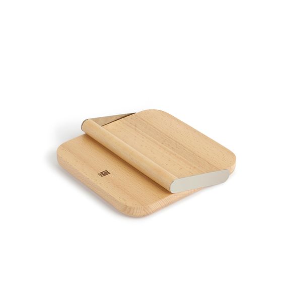 Держатель для салфеток PILA натуральное дерево-никель, Umbra, фото , изображение 2