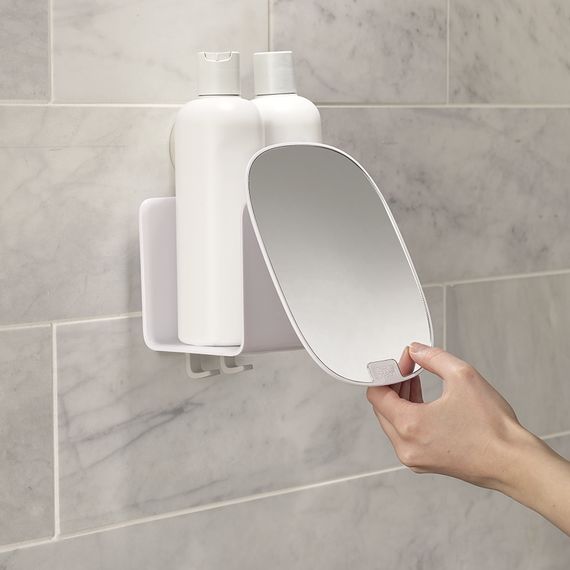 Органайзер для душа с зеркалом EasyStore белый, Joseph Joseph, фото , изображение 15