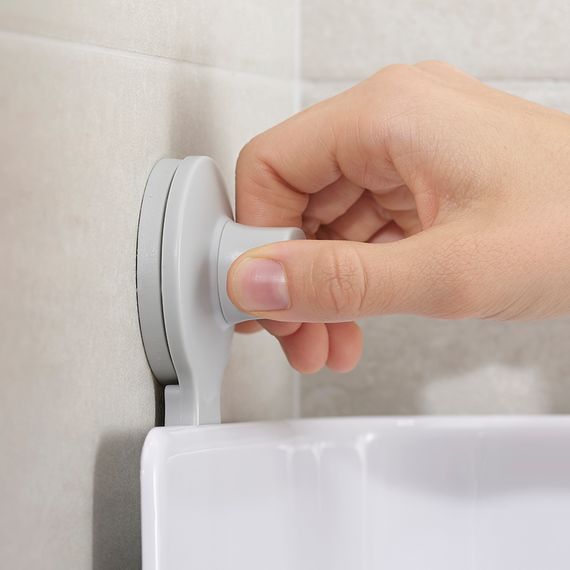 Органайзер для душа с зеркалом EasyStore белый, Joseph Joseph, фото , изображение 4