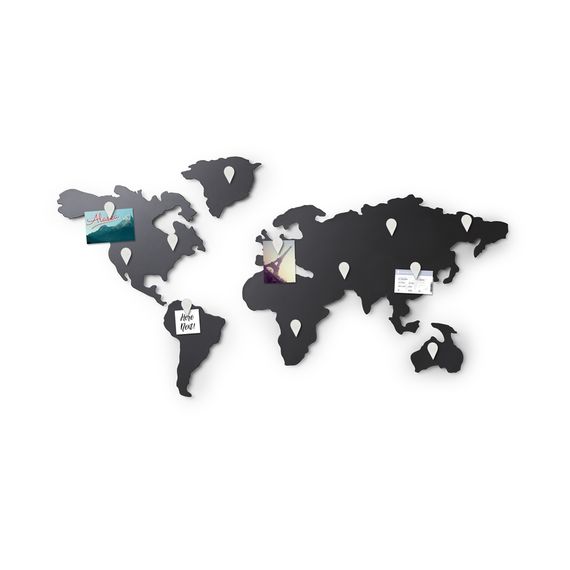 Доска магнитная Mappit хром, Umbra, фото , изображение 2