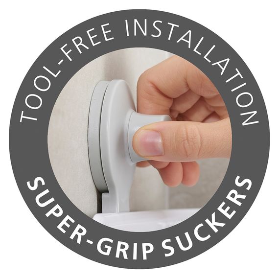 Органайзер для душа с зеркалом EasyStore белый, Joseph Joseph, фото , изображение 8