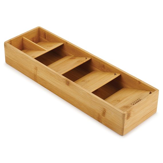 Органайзер для столовых приборов DrawerStore Bamboo деревянный, Joseph Joseph, фото 